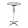 Aluminium poseur table